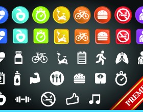 Web common icons vector set 01
