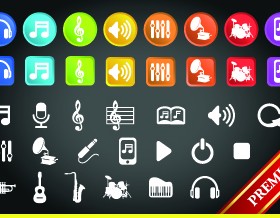 Web common icons vector set 04