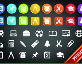Web common icons vector set 05
