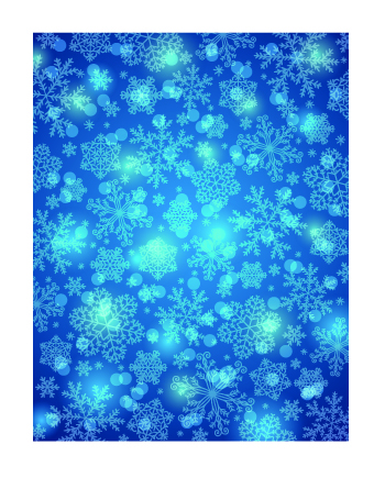 Vector Winter snowflakes background 05