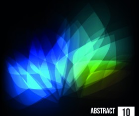 Abstract bokeh shiny background vector 02