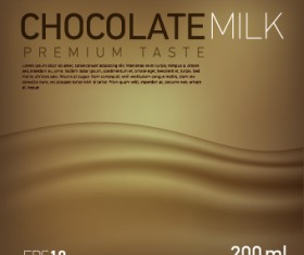 Creative Chocolate vector background illustration 01