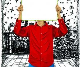 Modern people design vector set 02