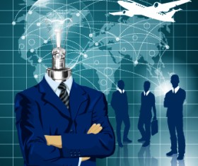 Modern people design vector set 04