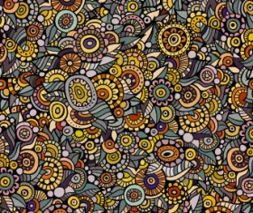 Decorative seamless pattern vector 01