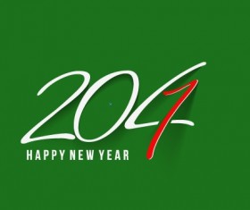Creative 2014 design with New Year background vector 03