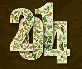 Set of 2014 creative design vector 04