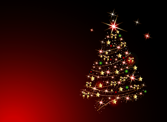 2014 Abstract Christmas tree design vector 09
