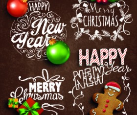 2014 Christmas vintage decoration set 04