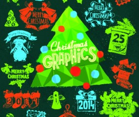 2014 Christmas vintage decoration set 05