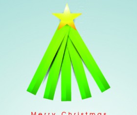 2014 Funny Christmas tree design vector 03