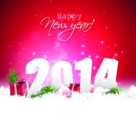 2014 New Year creative backgrounds