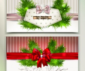 2014 christmas pine needles with bow cards 01