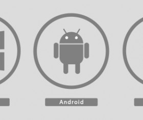 System icons PSD material