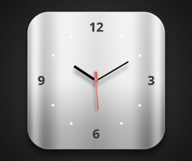 Exquisite Clock psd material
