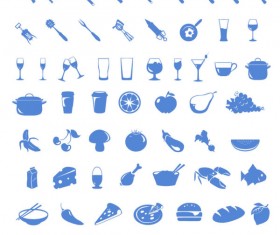 Food and Tableware psd icons