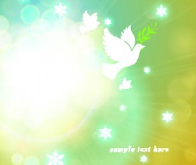 Beautiful halation background vector 01