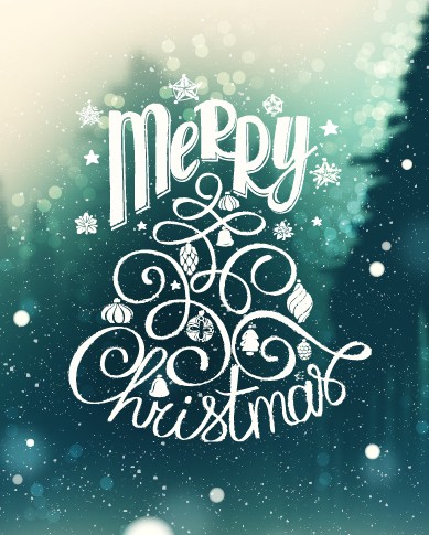 Christmas and New Year background light vector dot 02