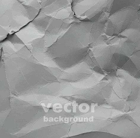 Colored crumpled paper vector background 03