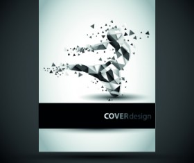 Cover flyer creative design vector 04