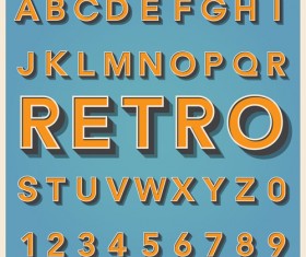 Creative Alphabets design vector set 12