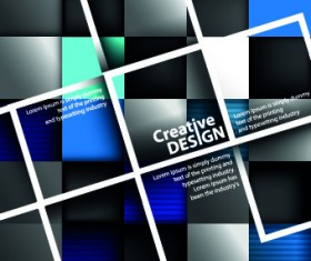 Creative design geometry vector background 01