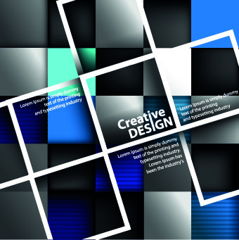 Creative design geometry vector background 01