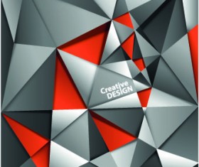 Creative design geometry vector background 02