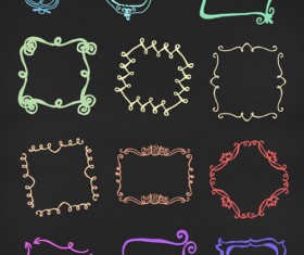 Decor Frames Photoshop Brushes