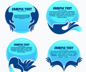 Eco style creative logos vector 04