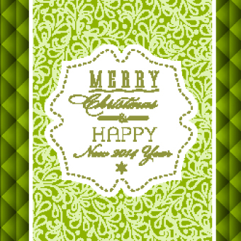 Elegant 2014 Christmas holiday backgrounds vector 02