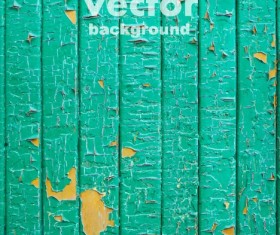 Old wood texture vector background 02