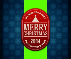 Ornate Christmas cards design vector 01