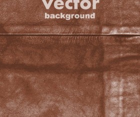 Realistic leather vector background
