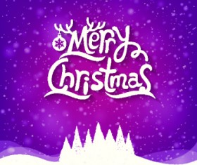 Retro Christmas creative vector backgrounds 02