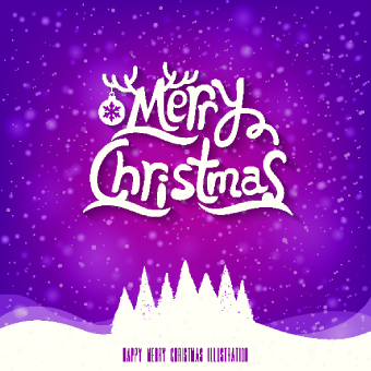 Retro Christmas creative vector backgrounds 02