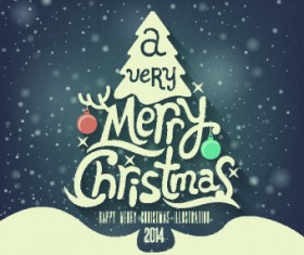 Retro Christmas creative vector backgrounds 03