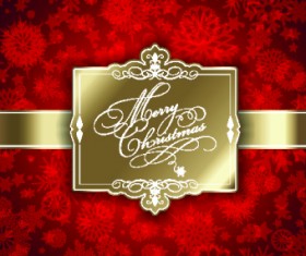 Christmas big sale creative design vector background set 08