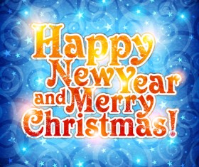 Set different of 2014 christmas vector background 04