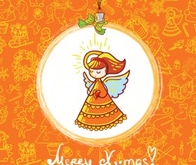 Set different of 2014 christmas vector background 09