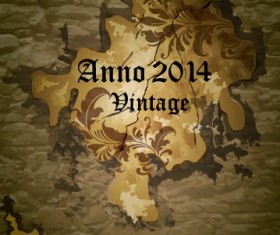 Vintage frame design vectors set 02