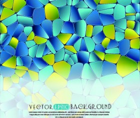 Colored abstract background design vector 03