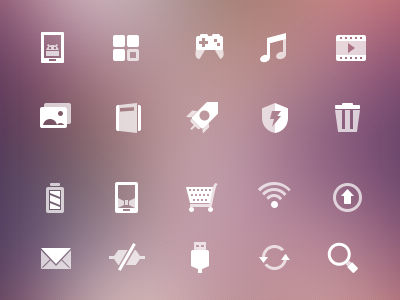 20 Kind psd icons