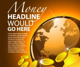 Gambling jackpot design background vector 03