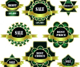 Exquisite labels decorative design vector illustration 03