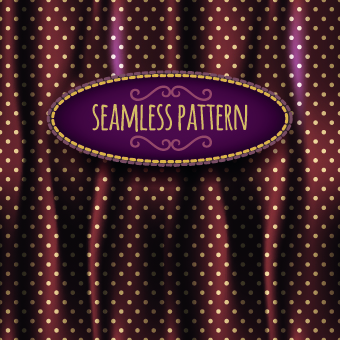 Luxury silks and satins pattern background vector 02