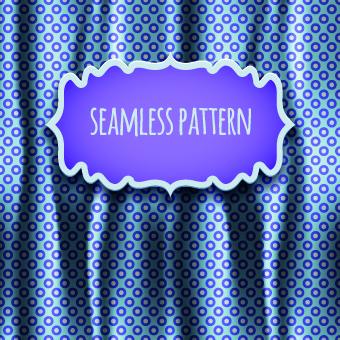 Luxury silks and satins pattern background vector 03