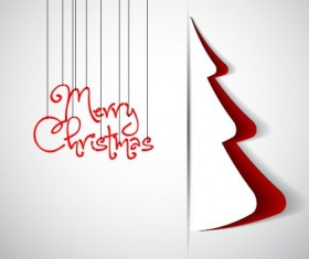 Creative origami christmas elements backgrounds vector 04