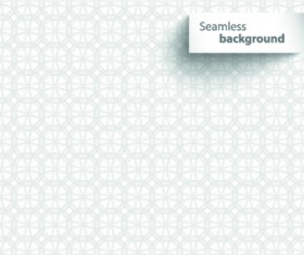 Vector white seamless pattern background set 01