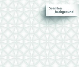 Vector white seamless pattern background set 02